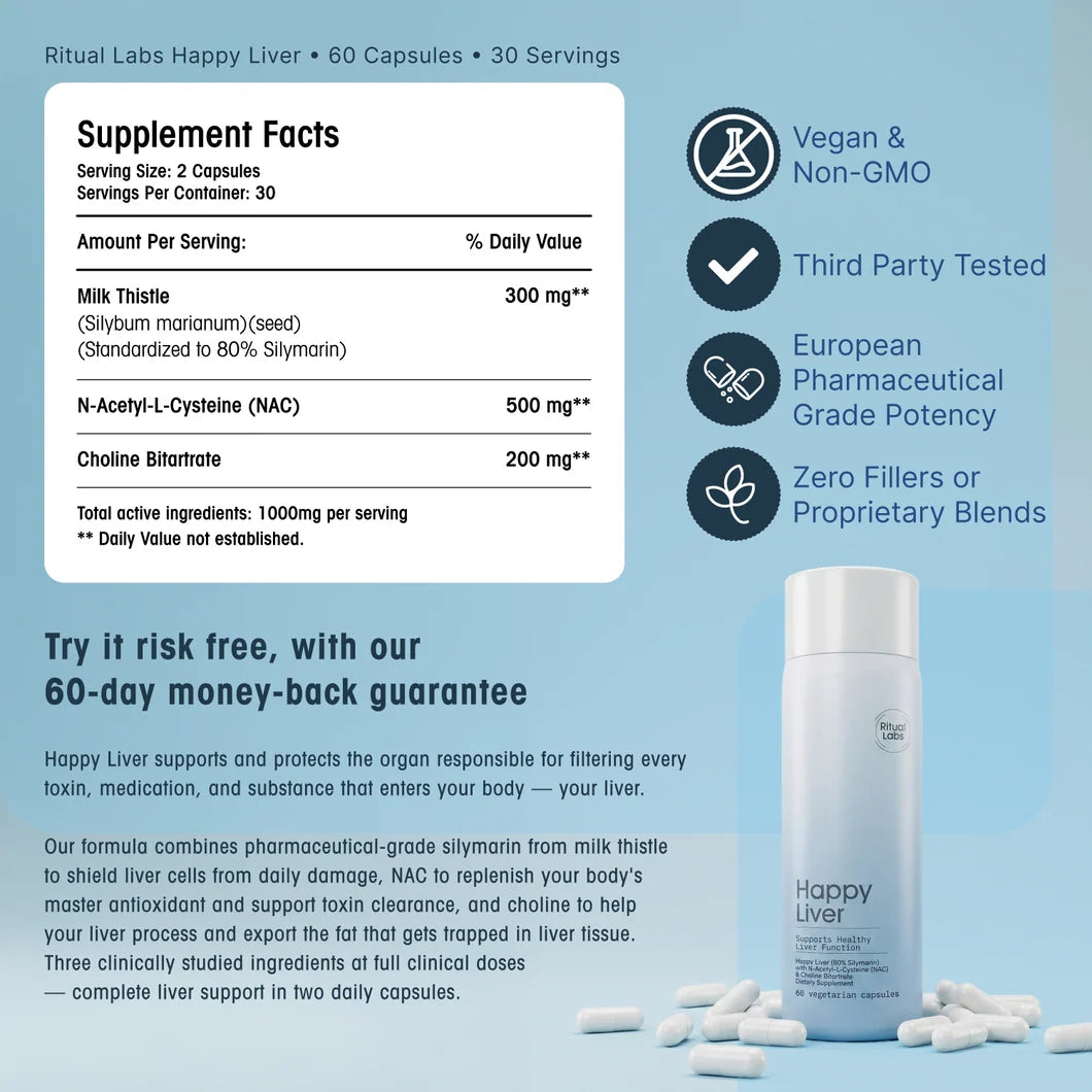 Happy Liver - Natural Liver Support