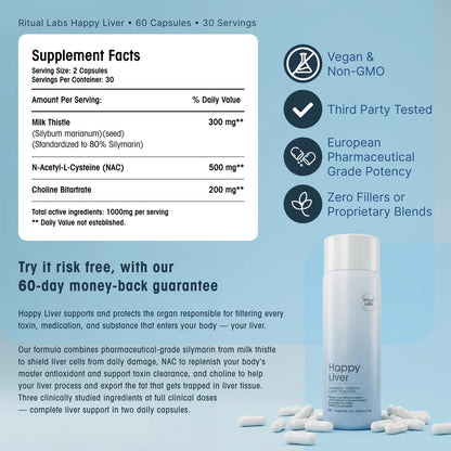 Happy Liver - Natural Liver Support